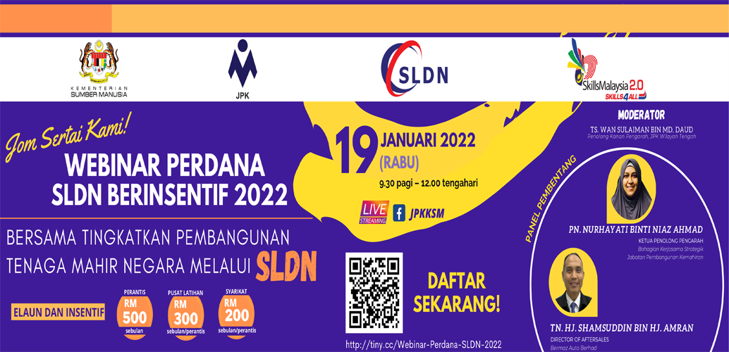 Webinar Perdana SLDN Berinsentif 2022